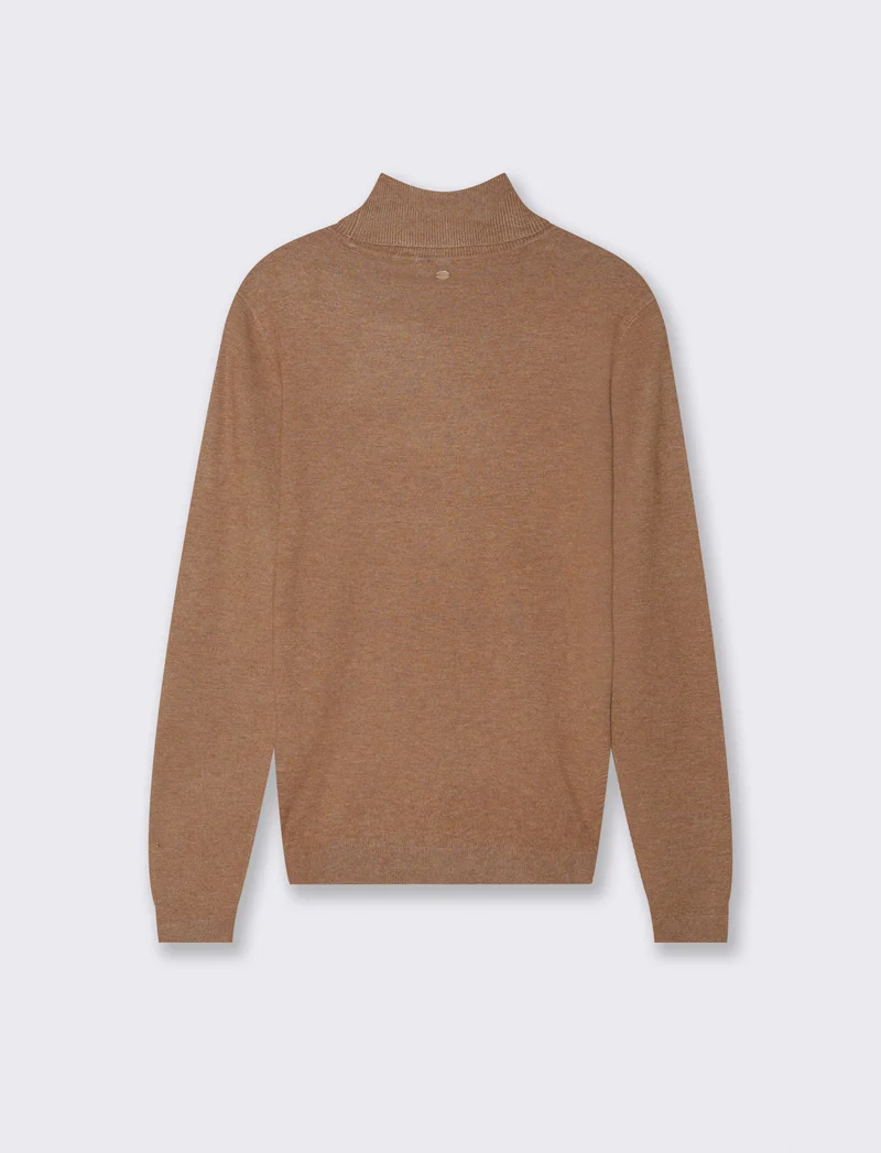 PULLOVER BASICO - Cammello