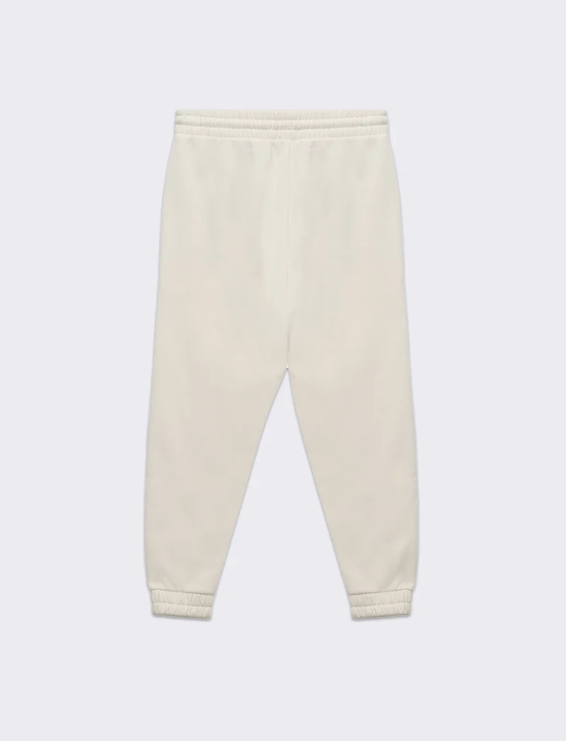 Jogger basico da donna - Avorio