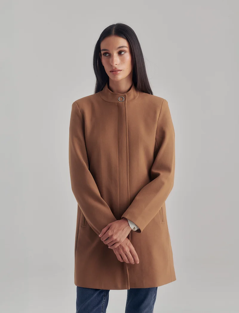 CAPPOTTO BASICO - Cammello