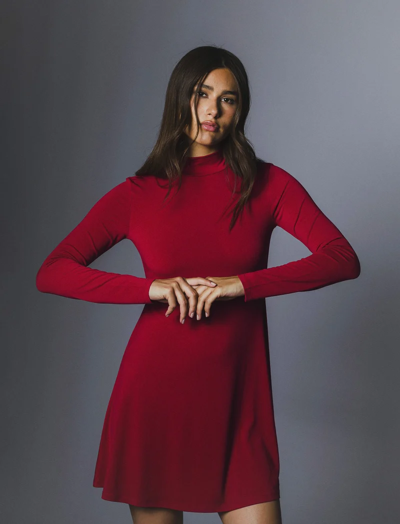 VESTITO CORTO - Rosso