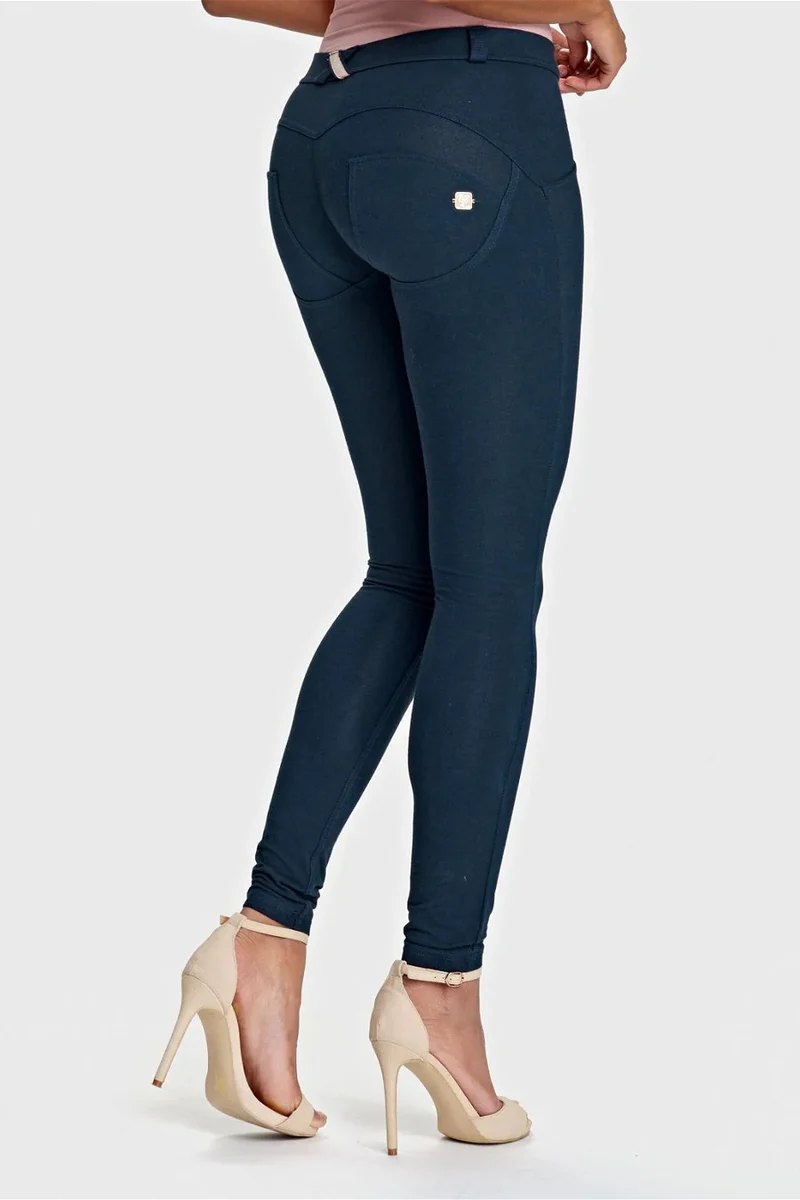 WR.UP Push-Up Regular Waist Skinny Pants - Total Eclipse Blue