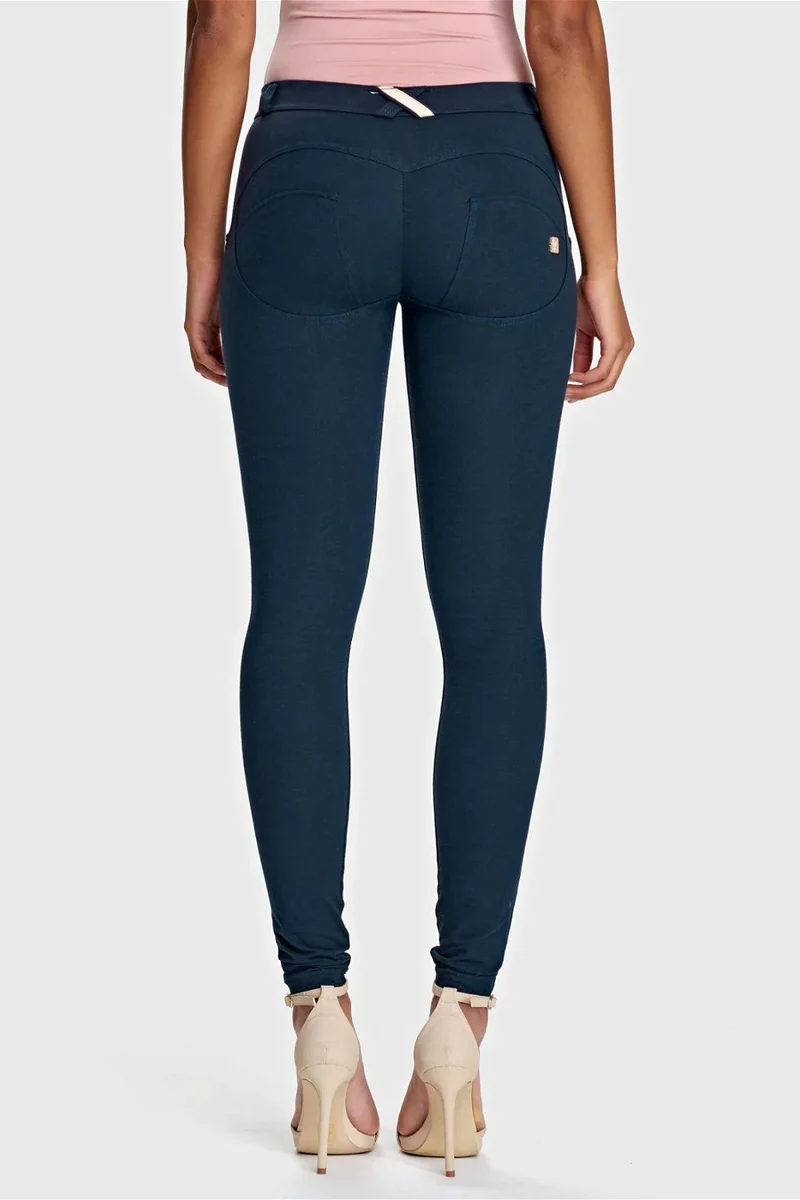 WR.UP Push-Up Regular Waist Skinny Pants - Total Eclipse Blue