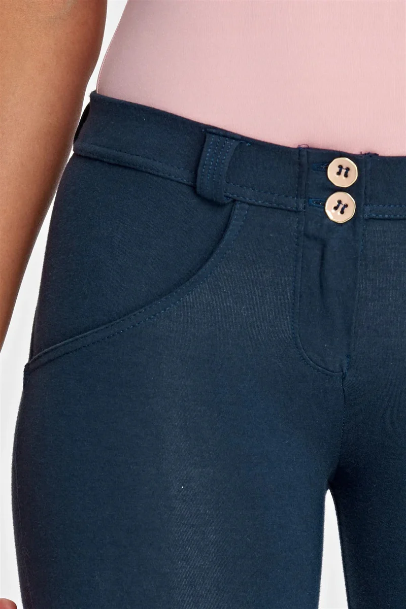 WR.UP Push-Up Regular Waist Skinny Pants - Total Eclipse Blue
