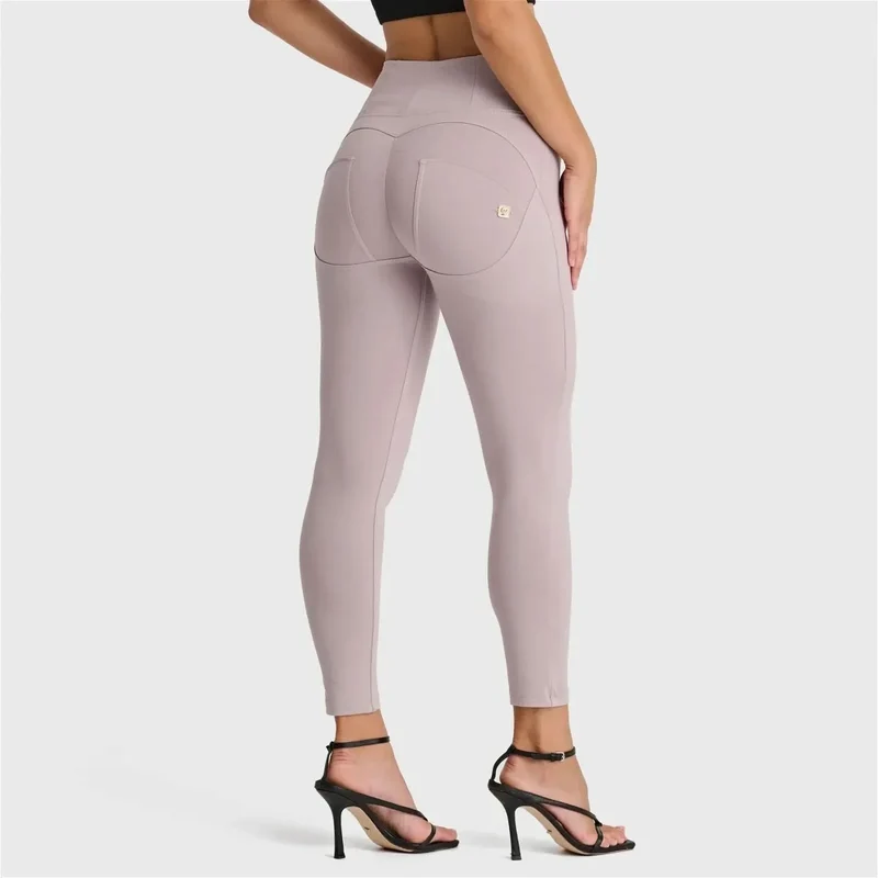 WR.UP Push-Up High Waist Skinny 7/8 Pants - Gull Gray