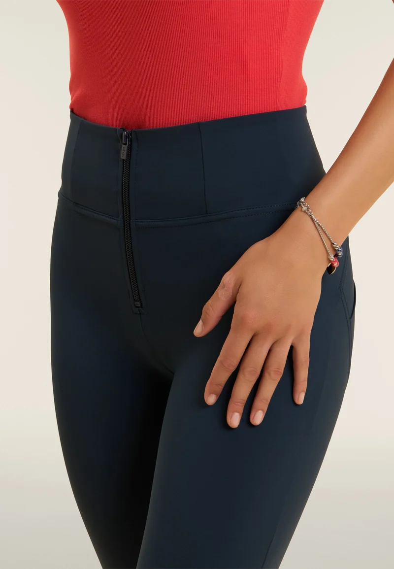 WR.UP Push-Up High Waist Skinny Sculpt Tech Leggings - Total Eclipse Blue