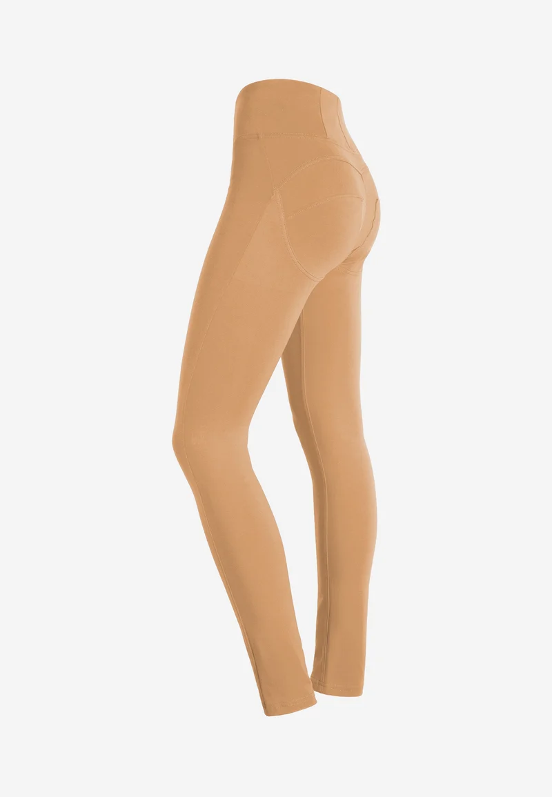 WR.UP Push-Up High Waist Skinny Pants - Macaroon Brown