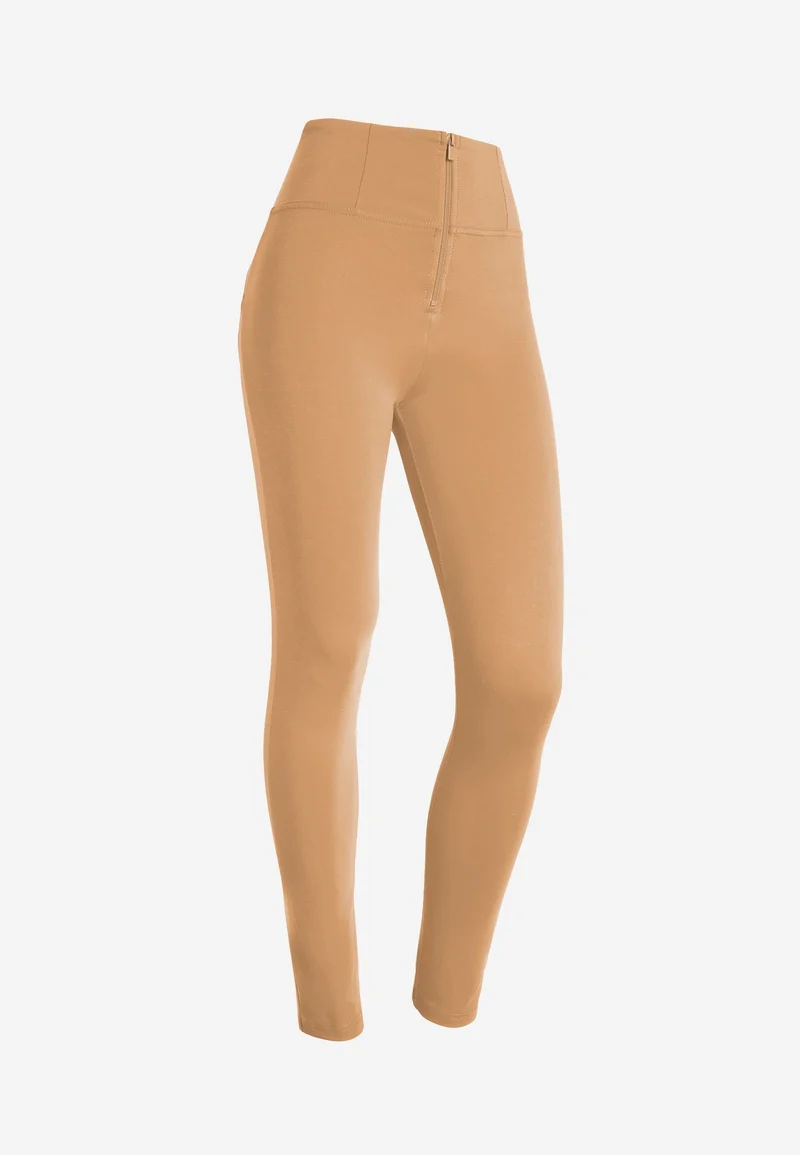 WR.UP Push-Up High Waist Skinny Pants - Macaroon Brown