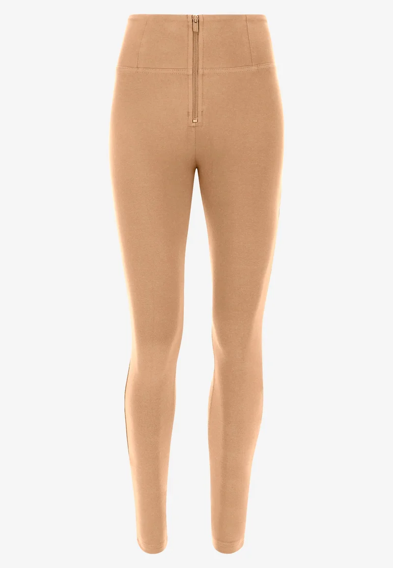 WR.UP Push-Up High Waist Skinny Pants - Macaroon Brown
