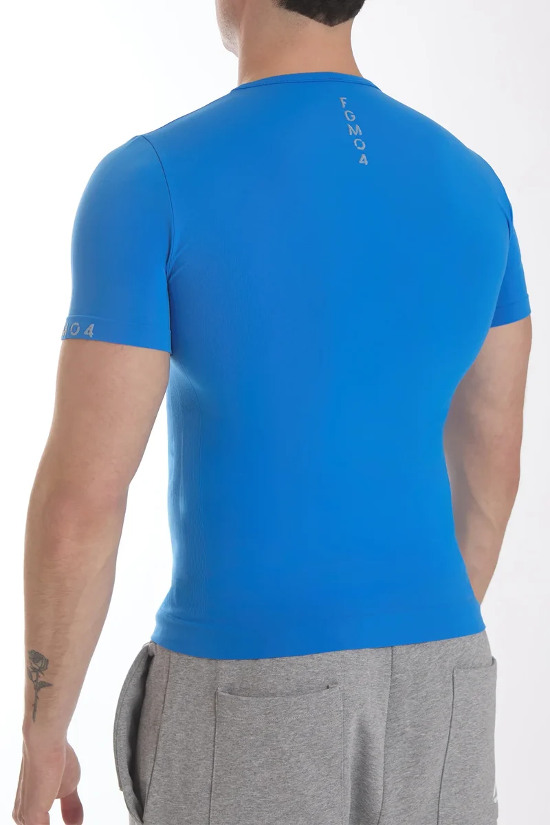 T-Shirt Uomo Manica Corta Blu Navy
