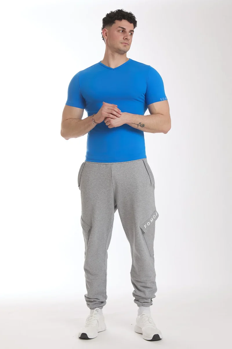 T-Shirt Uomo Manica Corta Blu Navy