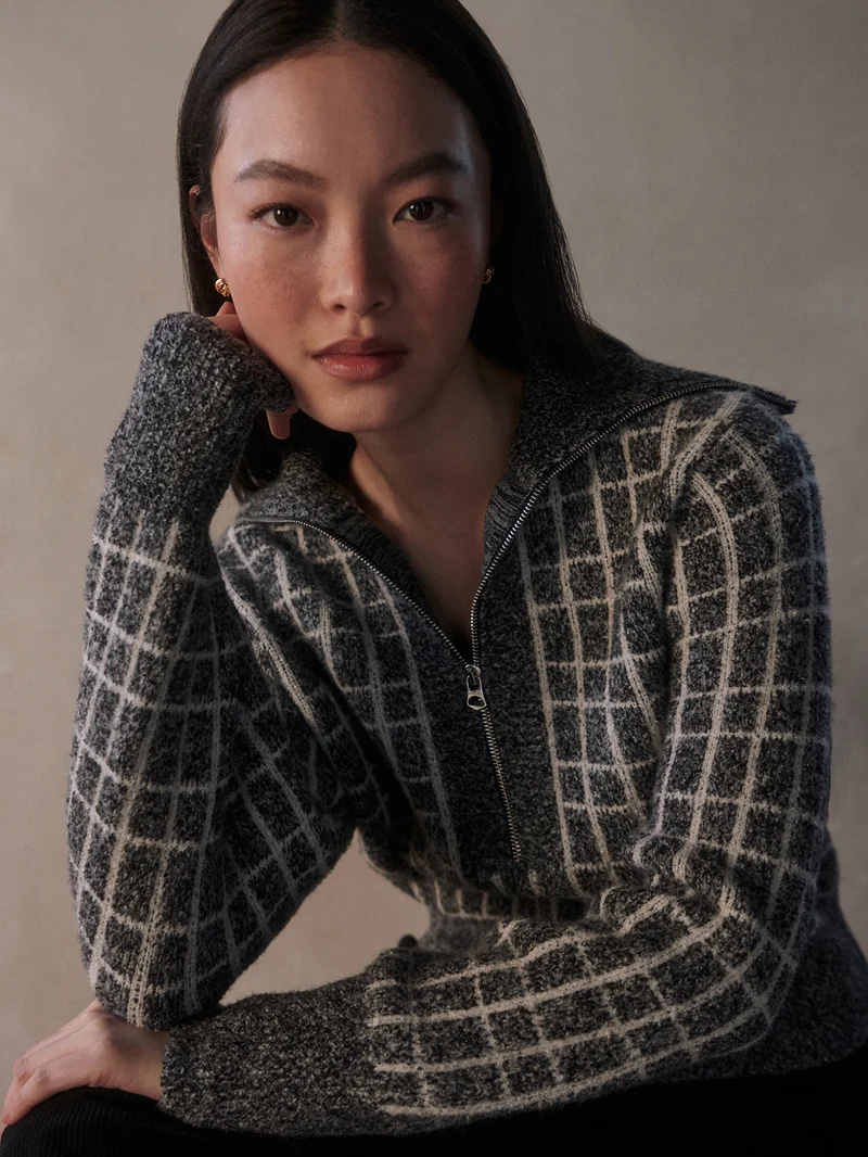 Furley Half Zip Knit