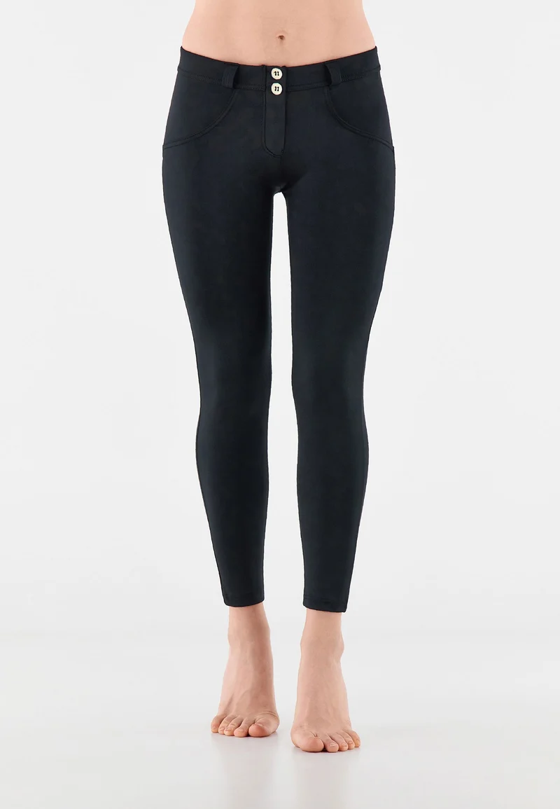 WR.UP Push-Up Regular Waist Skinny 7/8 Flex Tech Leggings - Black