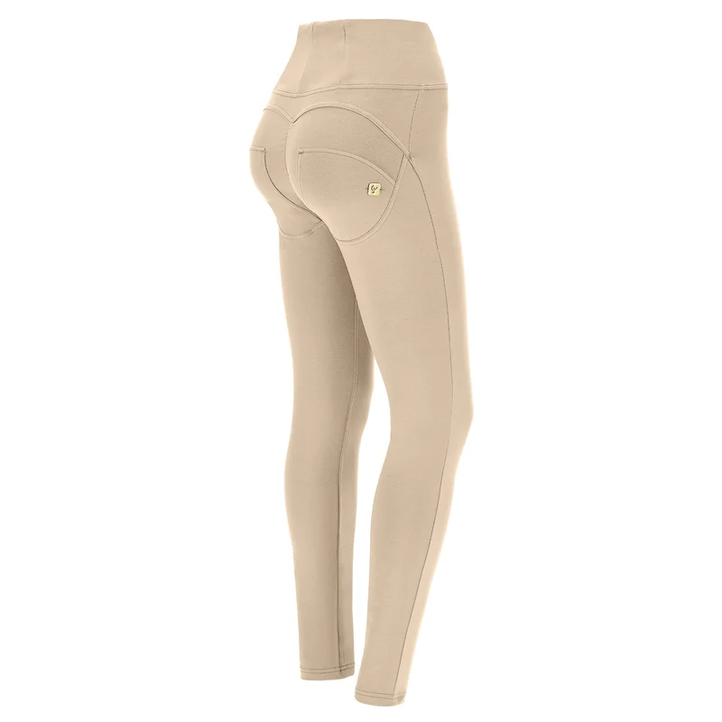 WR.UP Push-Up High Waist Skinny Pants - Warm Sand Beige