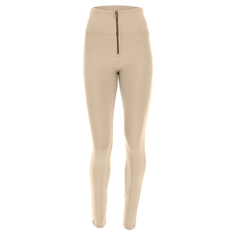 WR.UP Push-Up High Waist Skinny Pants - Warm Sand Beige
