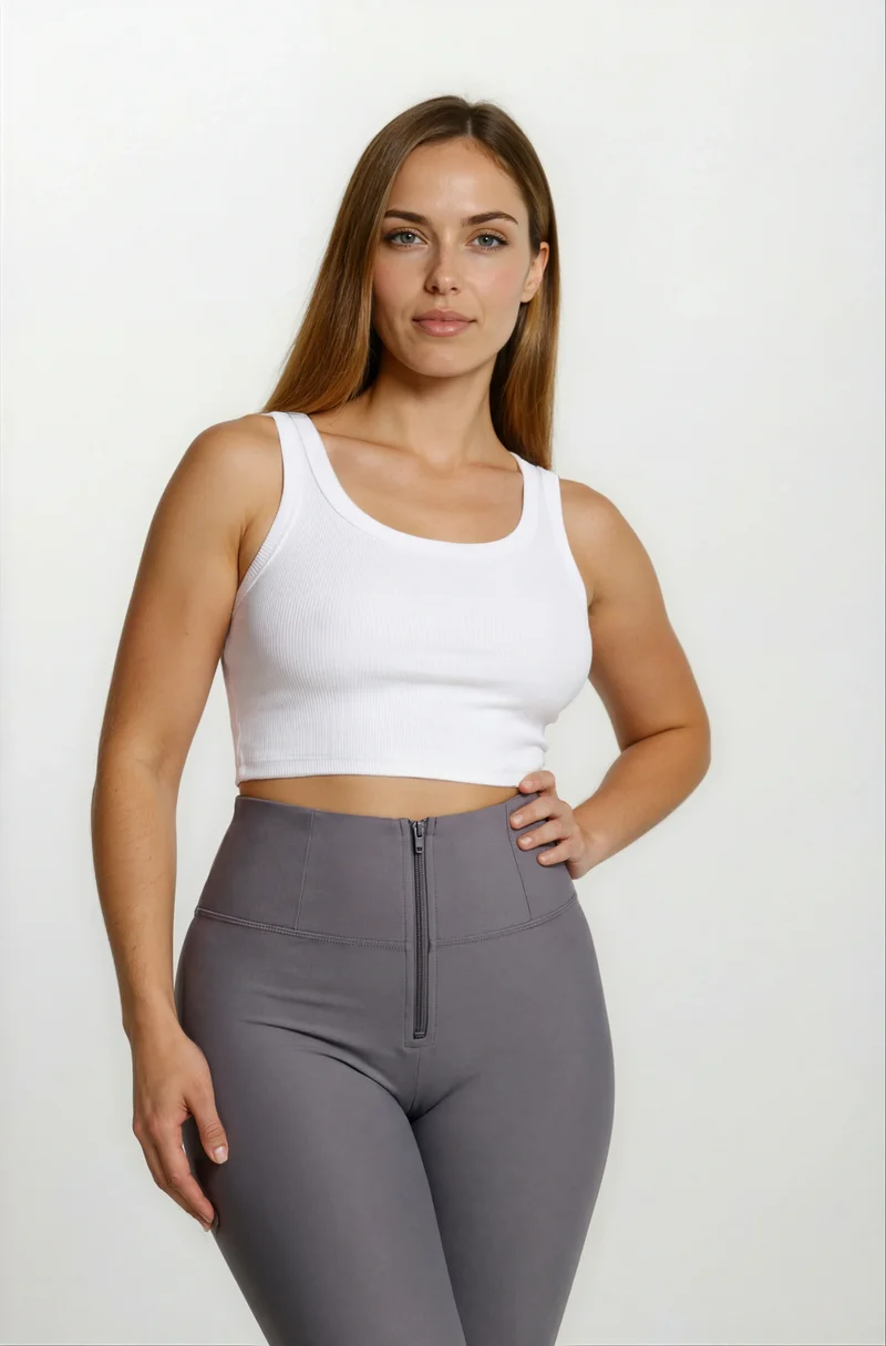 WR.UP Push-Up High Waist Skinny Sculpt Tech Leggings - Volcanic Glass Gray