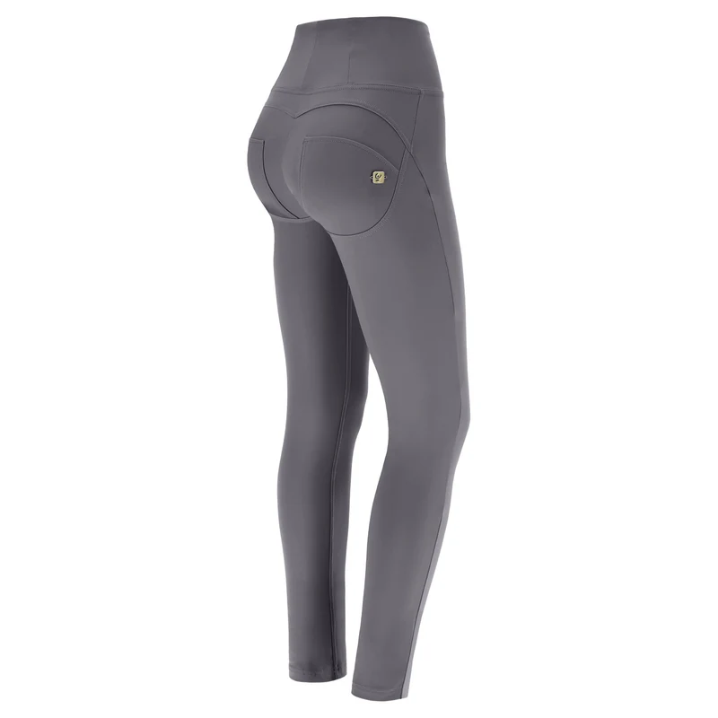 WR.UP Push-Up High Waist Skinny Sculpt Tech Leggings - Volcanic Glass Gray