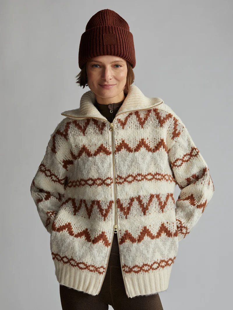 Brooke Fairisle Knit Jacket