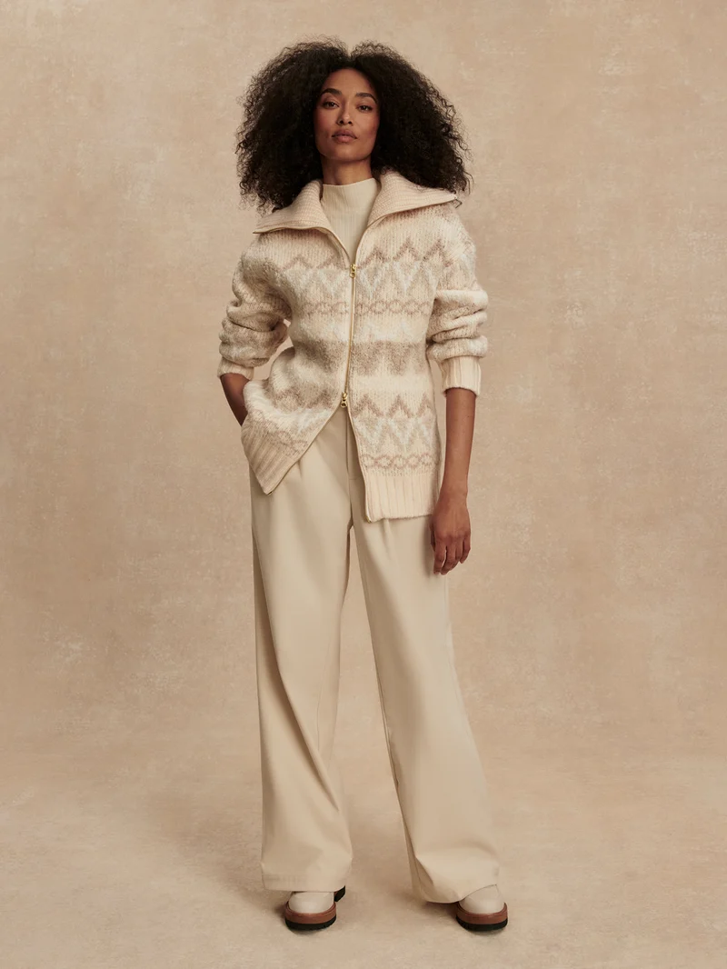 Brooke Fairisle Knit Jacket