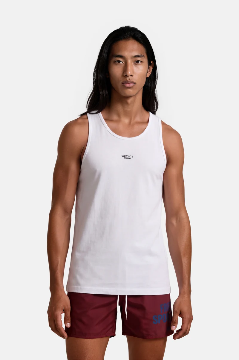 Men's Quick-Dry Racerback Tank Top - Optical White