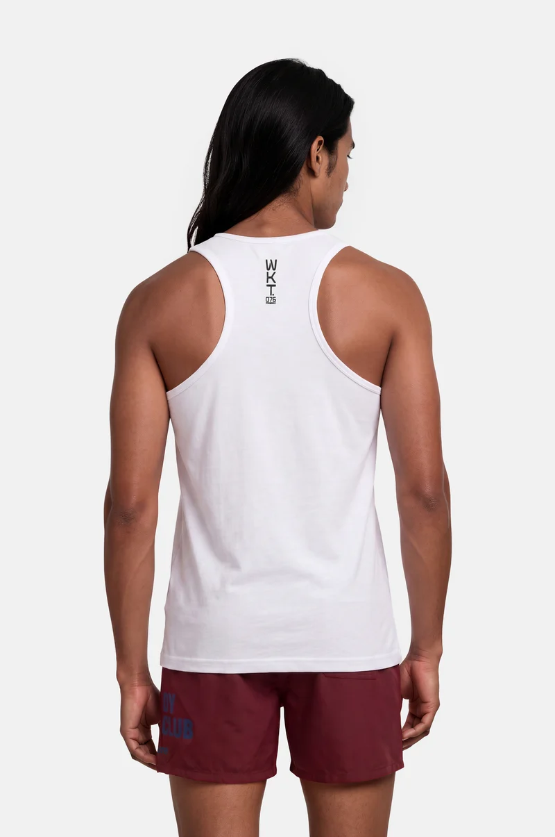 Men's Quick-Dry Racerback Tank Top - Optical White