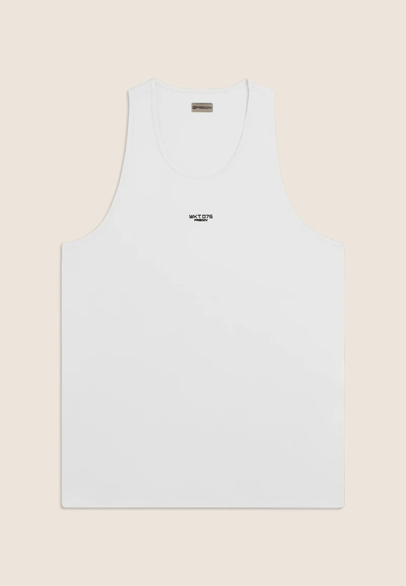 Men's Quick-Dry Racerback Tank Top - Optical White
