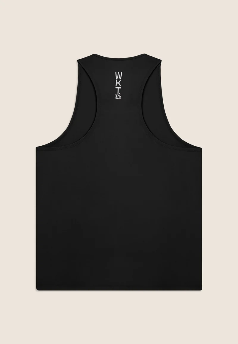 Men's Quick-Dry Racerback Tank Top - Black
