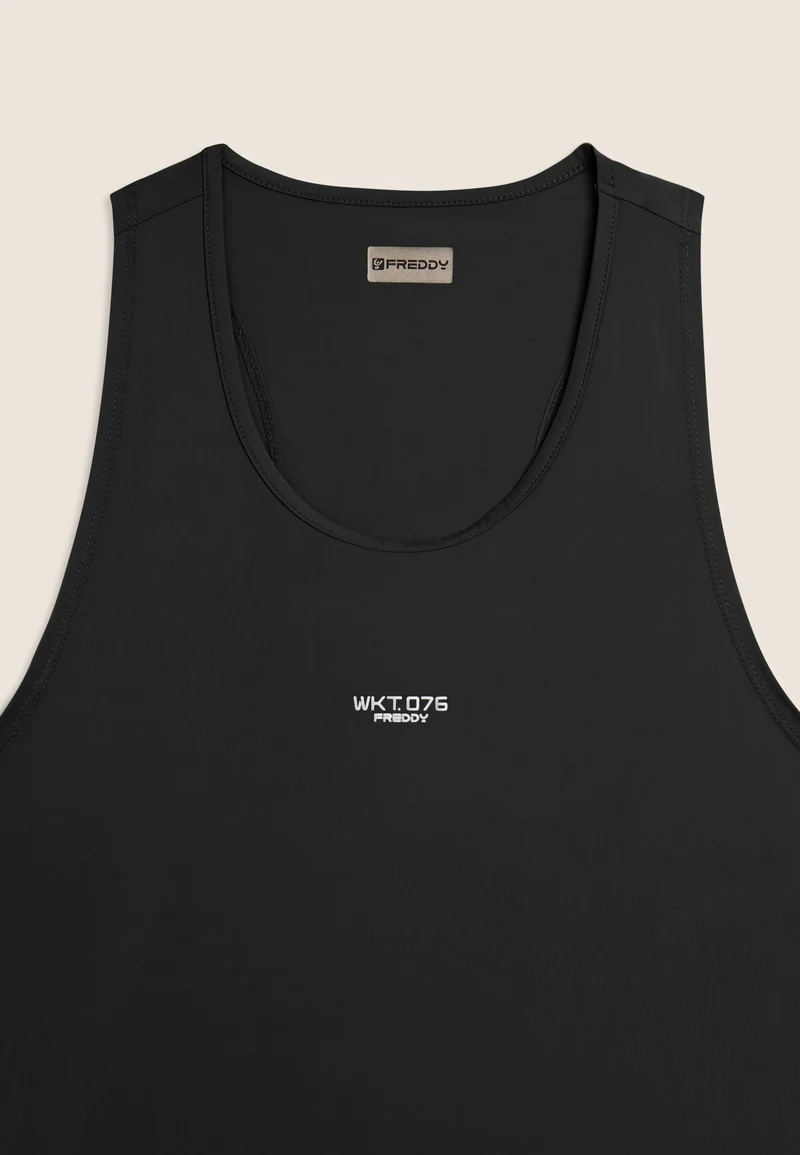Men's Quick-Dry Racerback Tank Top - Black