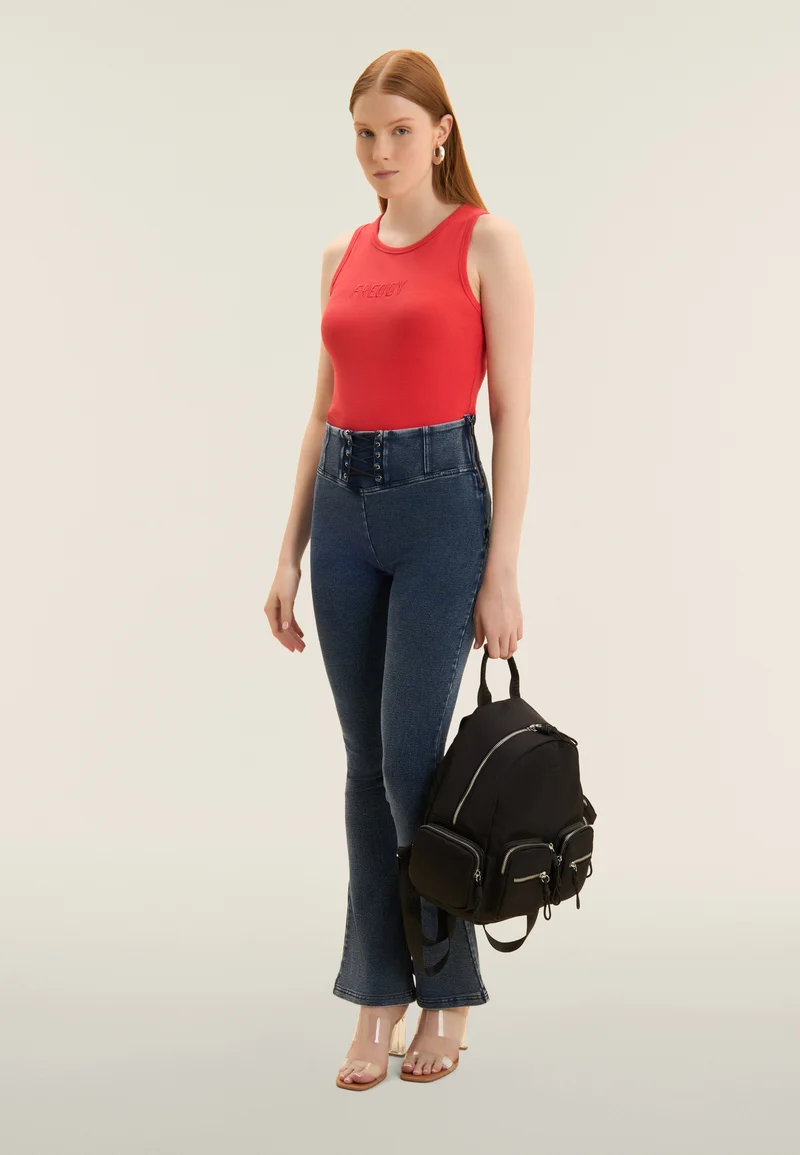 WR.UP Push-Up Denim Jeans - Blue Seam