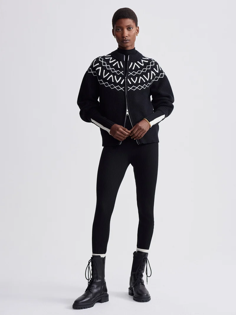 Alys Fairisle Knit Jacket