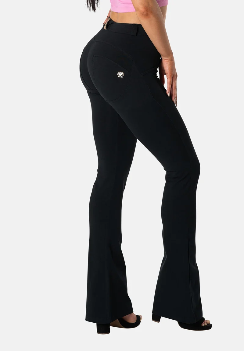 WR.UP Push-Up Regular Waist Mini Flare Pant - Black