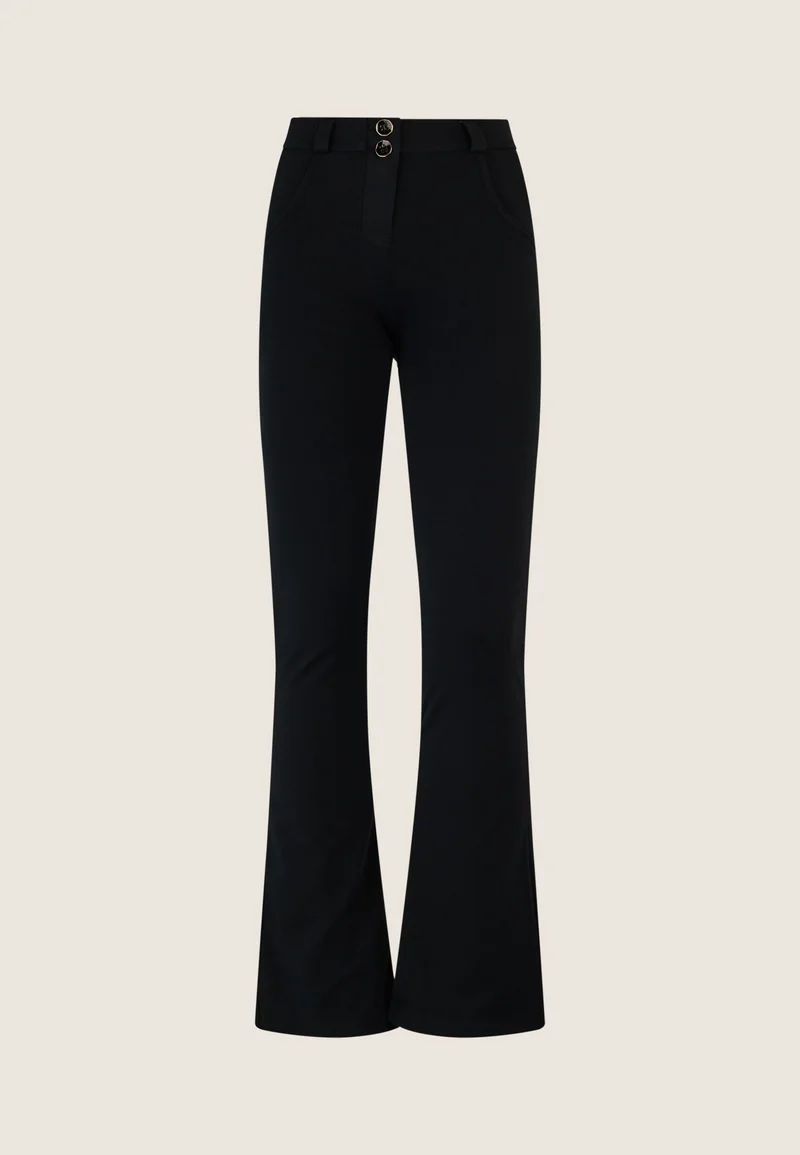 WR.UP Push-Up Regular Waist Mini Flare Pant - Black