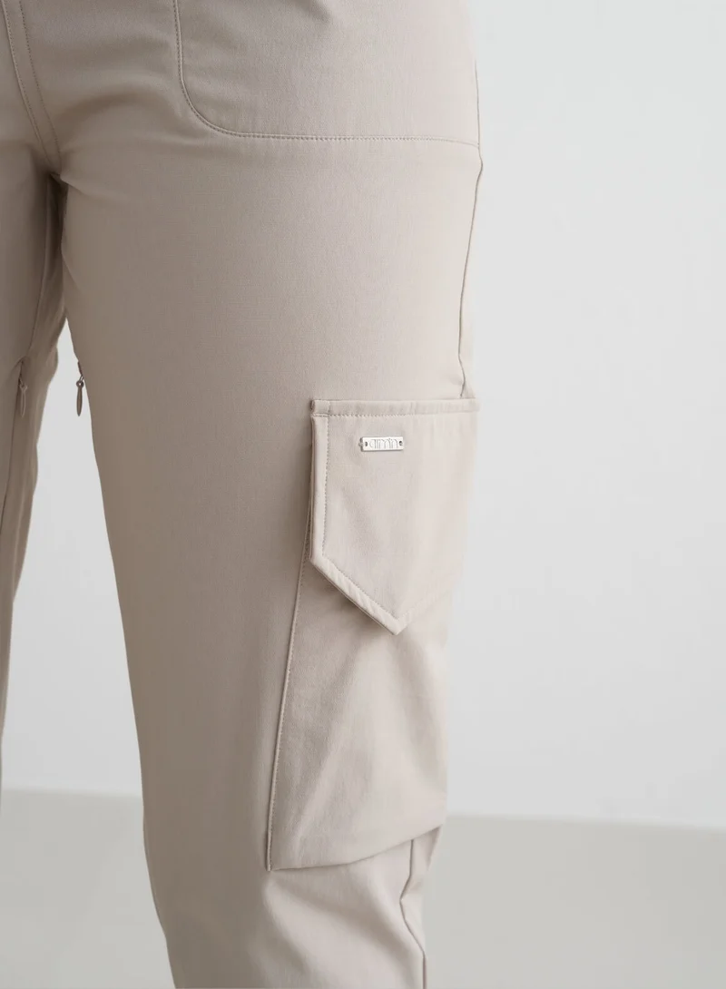 Dark Clay Cargo Pants