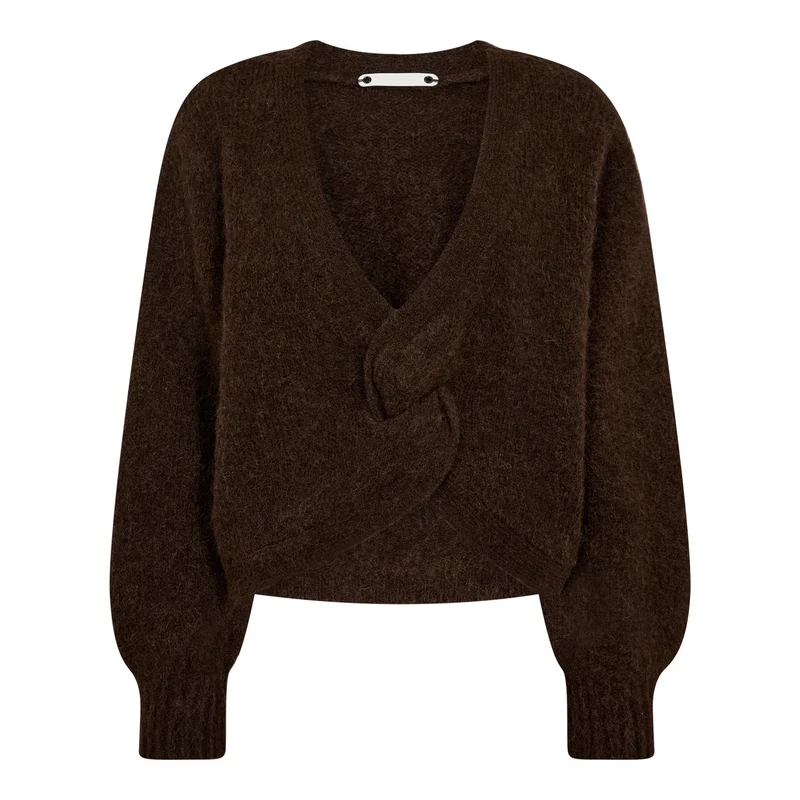 CozyCC Twist Back Knit