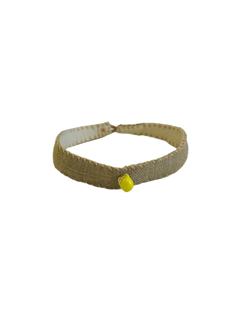 B2572 Vintage Linnen Bracelet