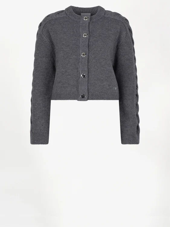 Haby braided cardigan