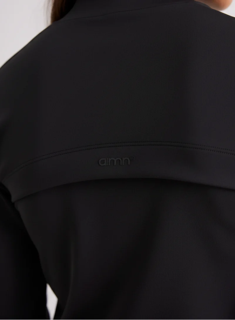 Black Sense Zip Jacket