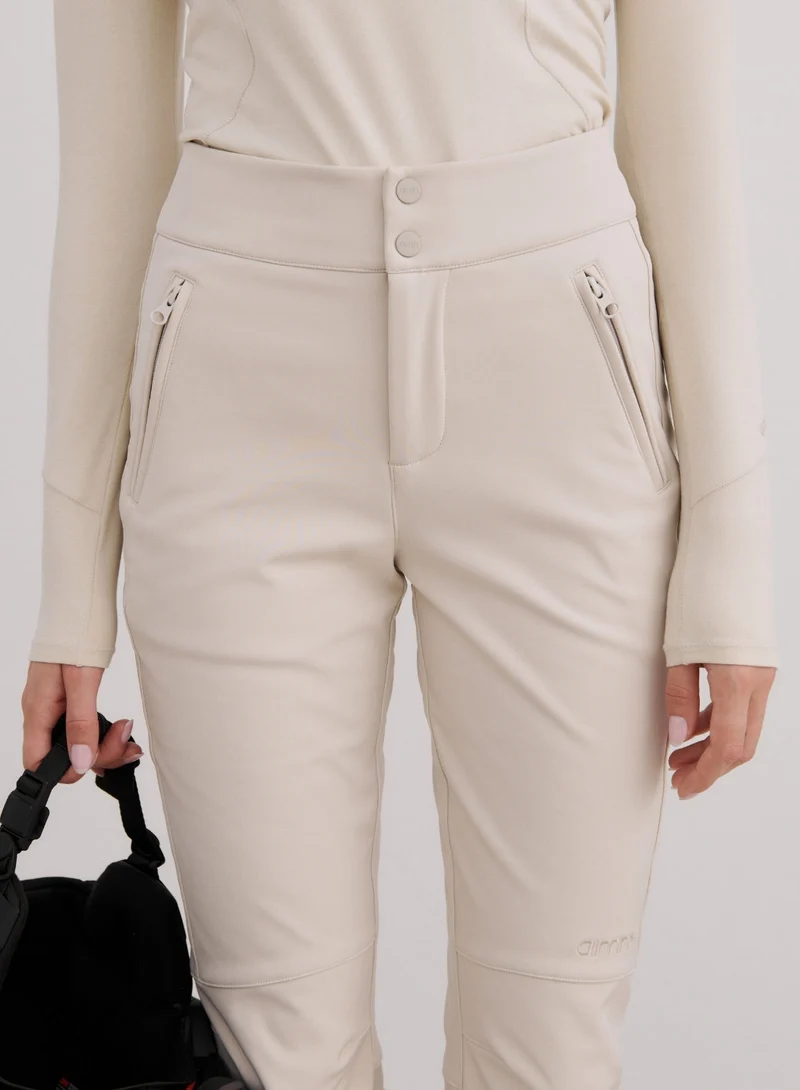 Café Au Lait Stretch Thermo Pants
