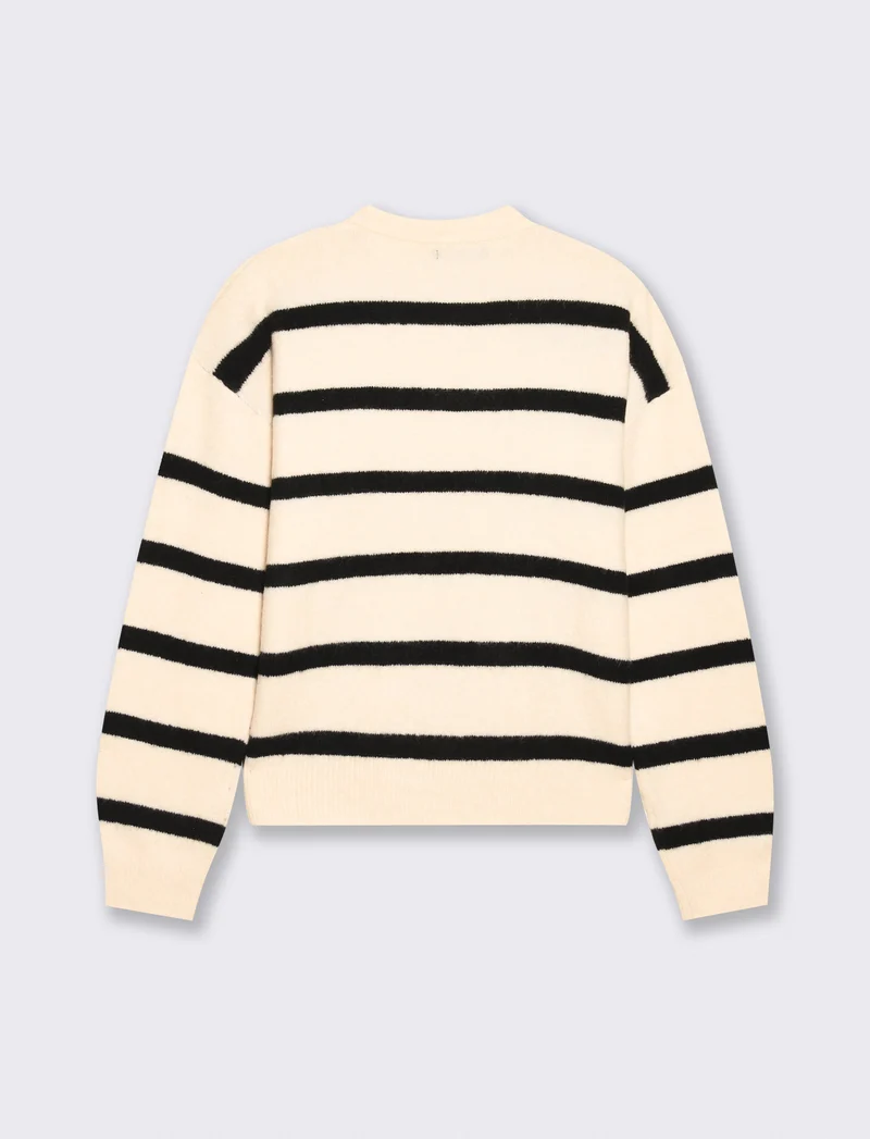 Pullover con scollo a V elegante e versatile - var 1