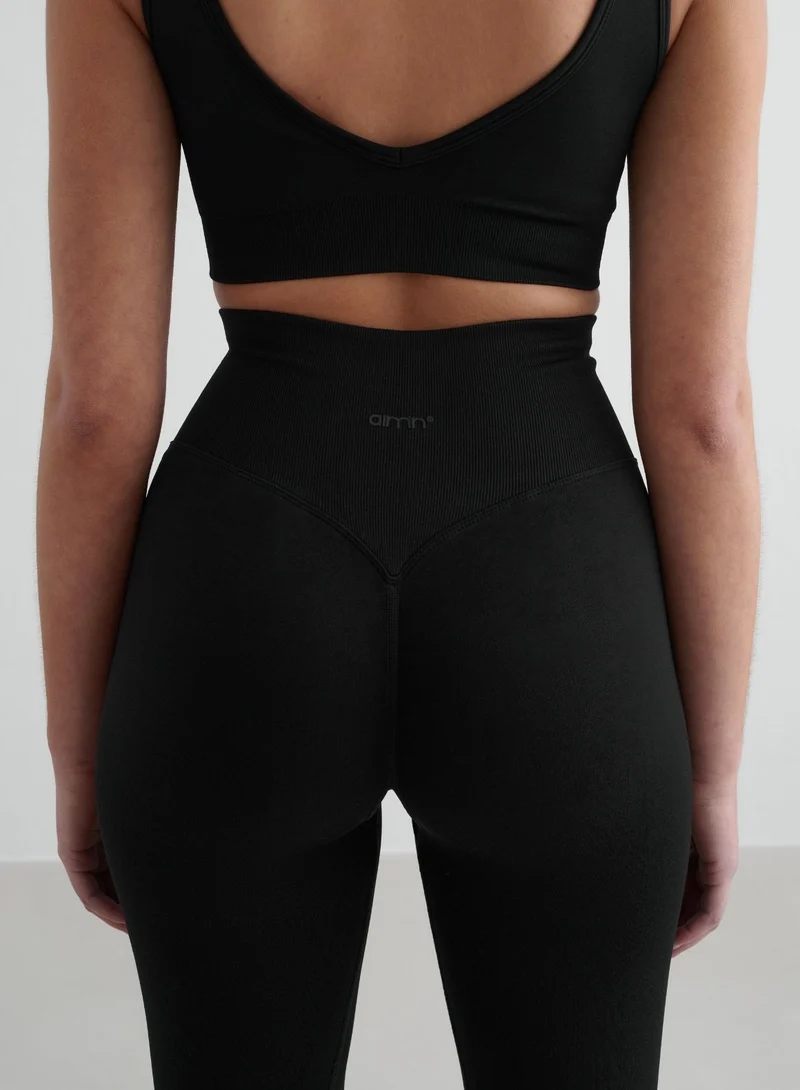 Black Shape Seamless Tights