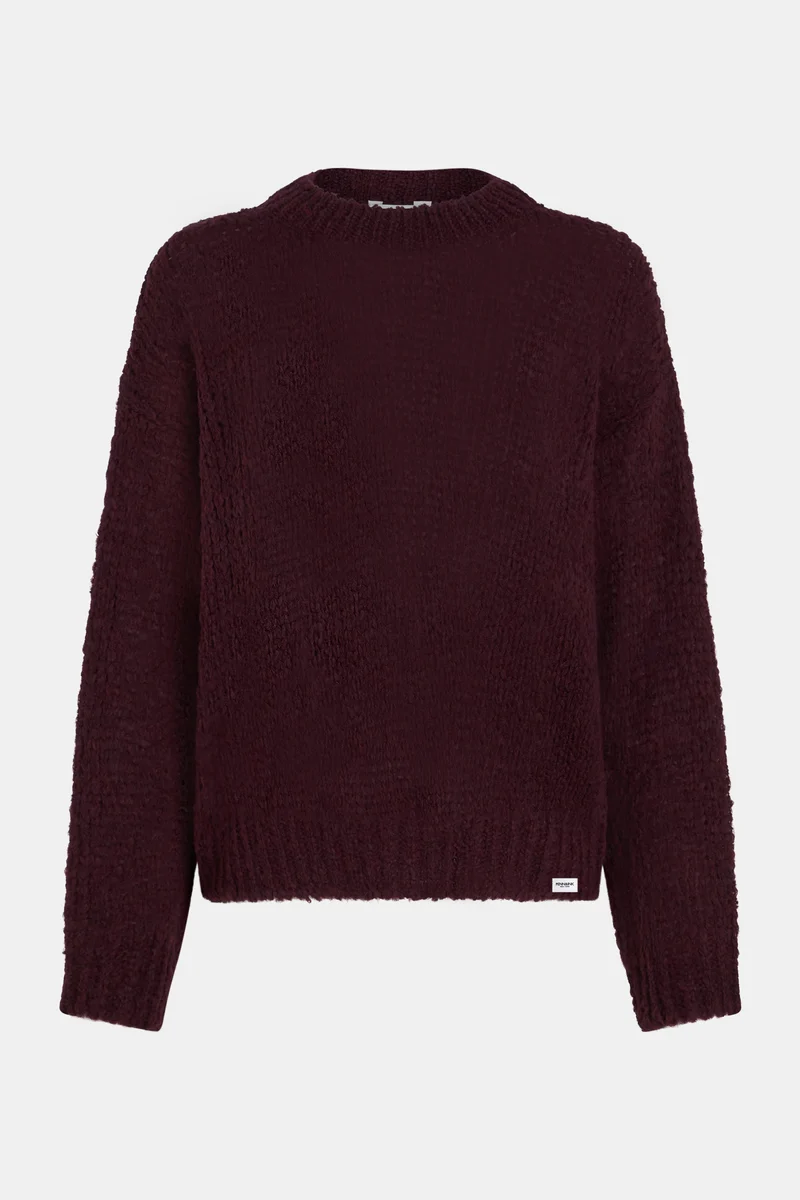 W25L246 Jumper - Aubergine