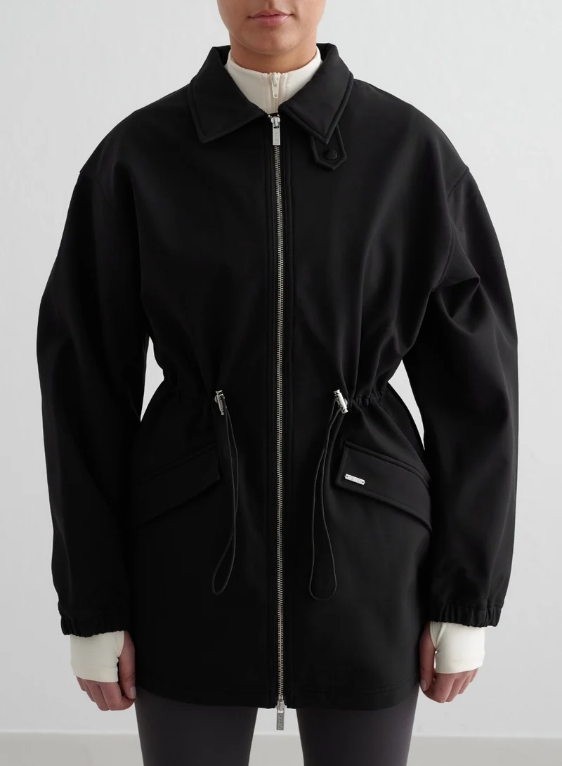 Black Softshell Jacket