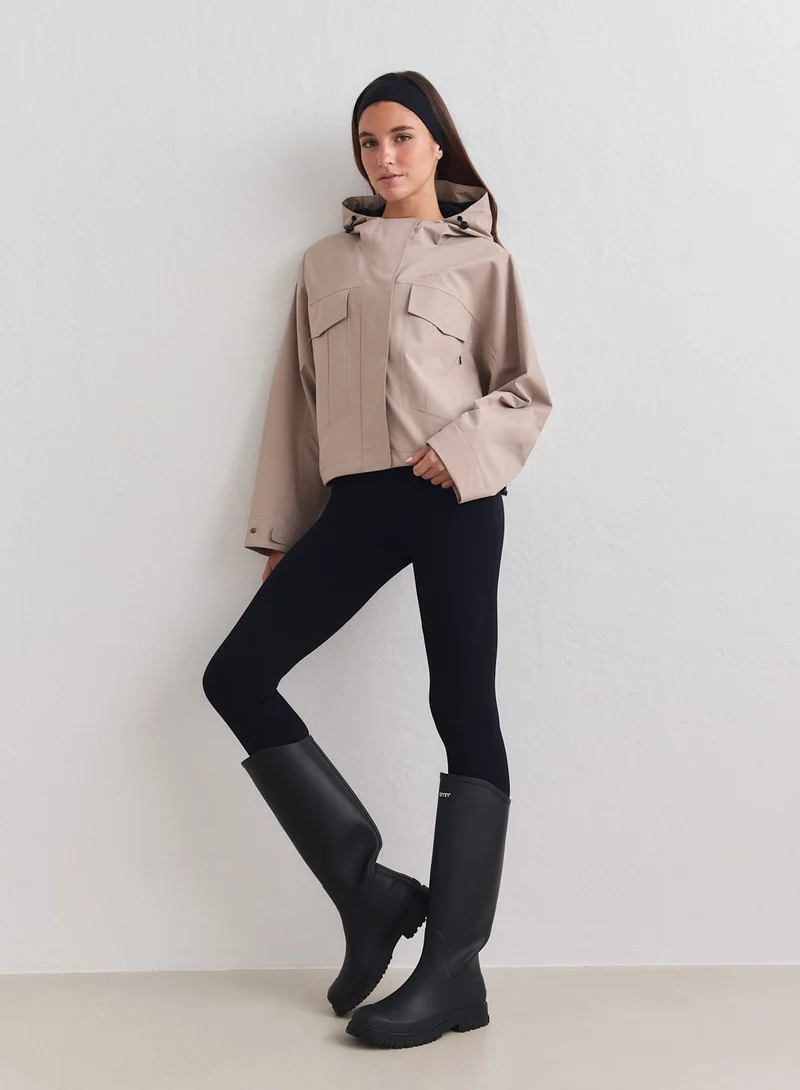 Dark Clay Waterproof Jacket