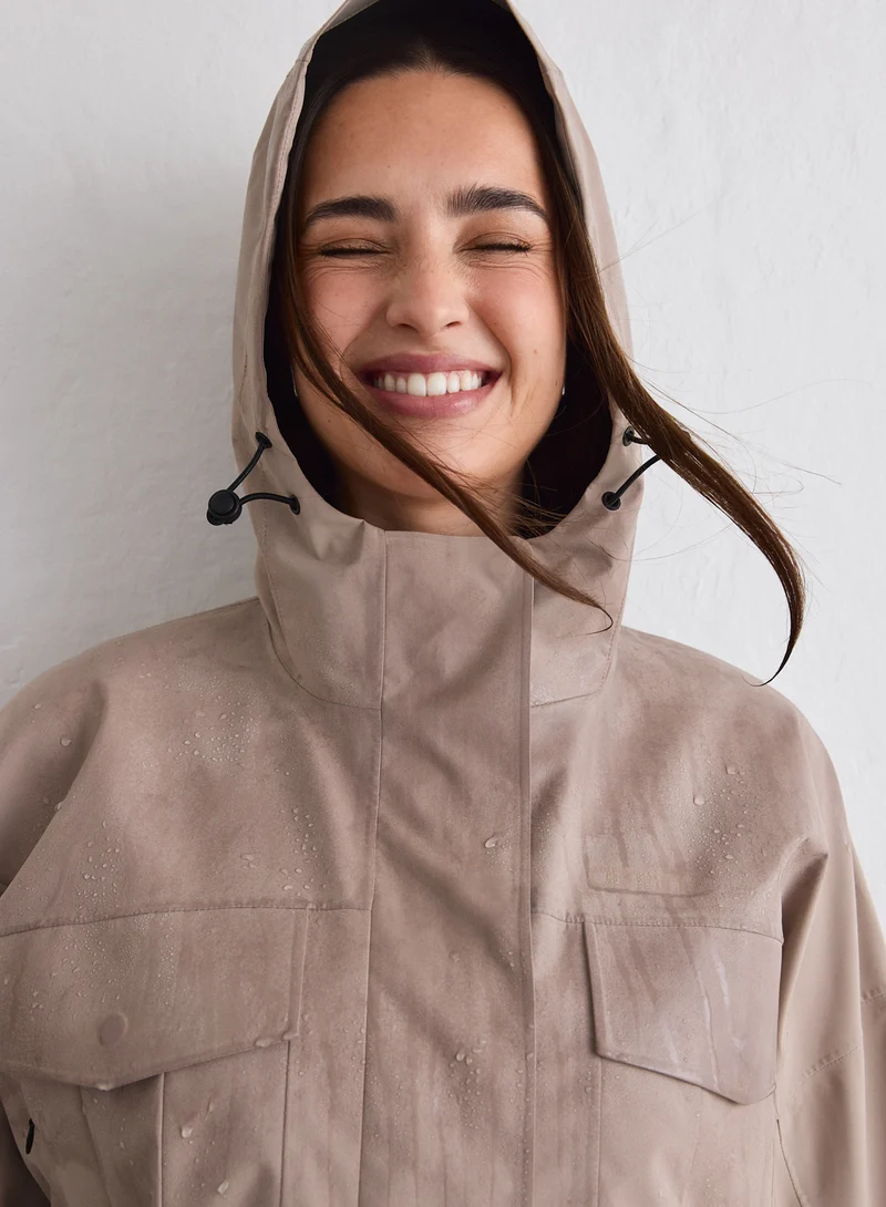 Dark Clay Waterproof Jacket