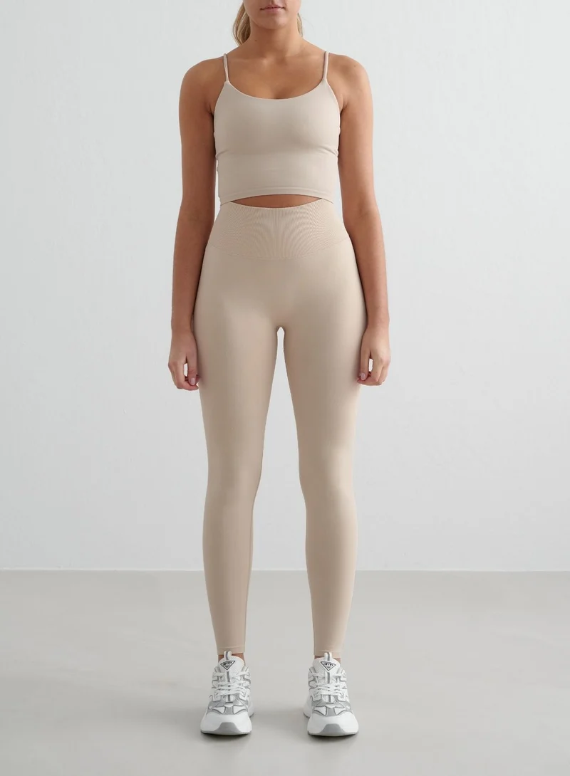 Clay Shape Seamless Tights