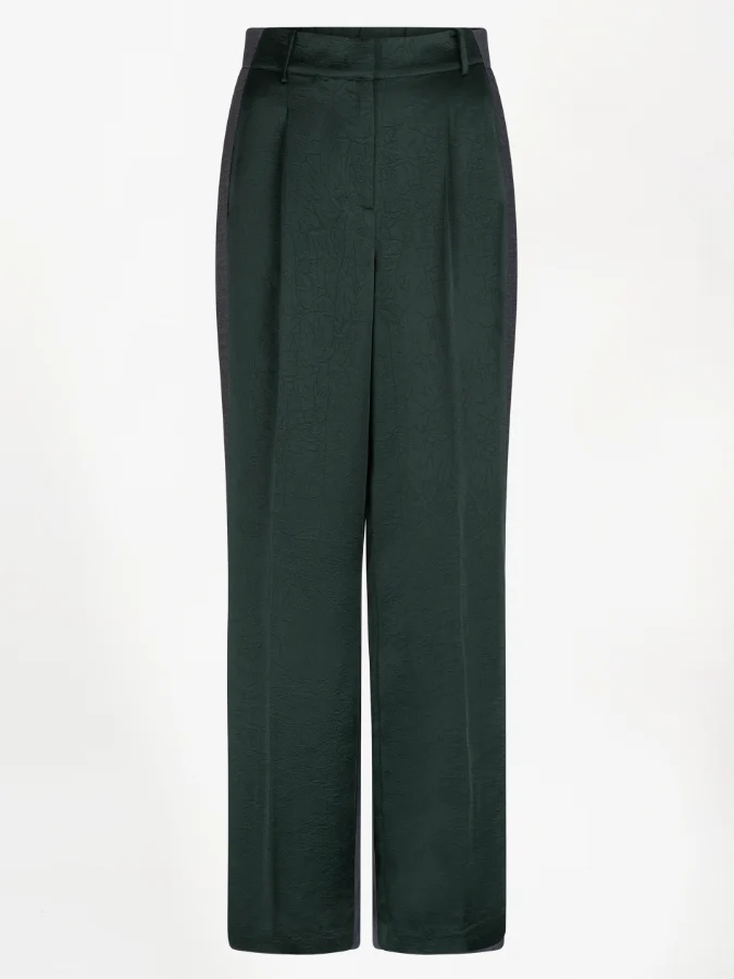 Jules creased satin pants