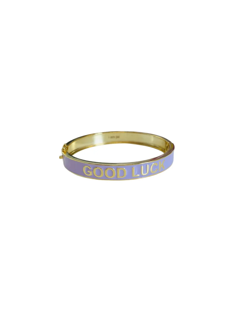 Good Luck Bangle Lila