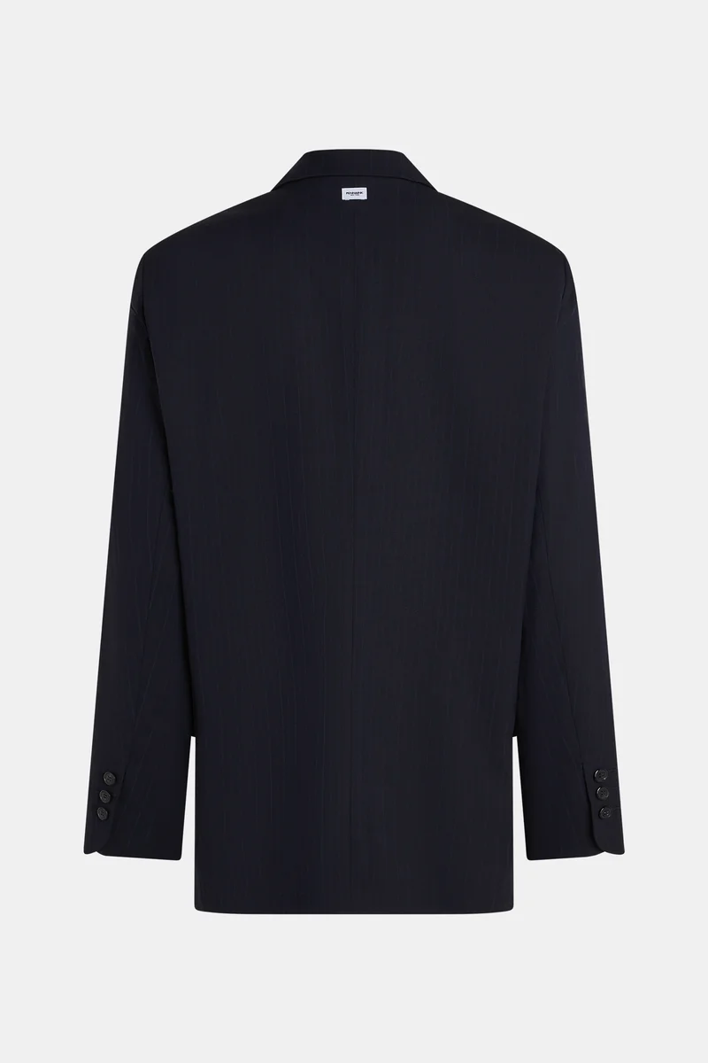 W25N1630 Blazer - Navy stripe