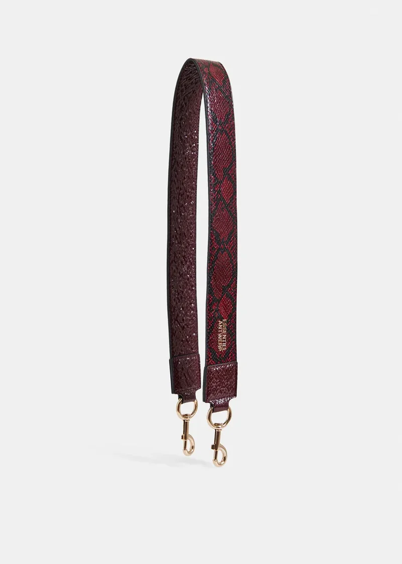 Imega bicolour strap bag