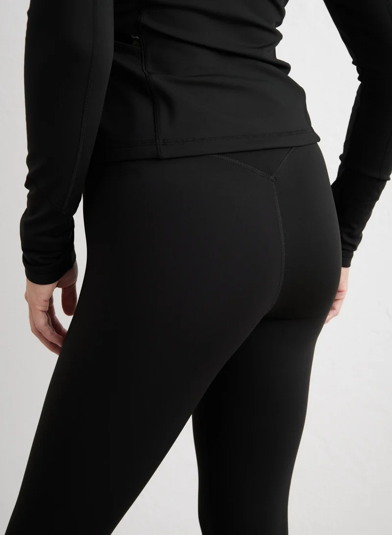 Black Warming Tall Tights