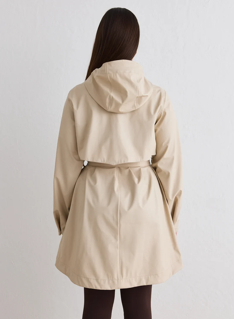 Café Au Lait Rain Jacket